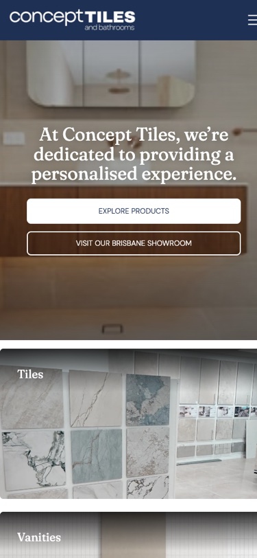 Concept Tiles mobile
