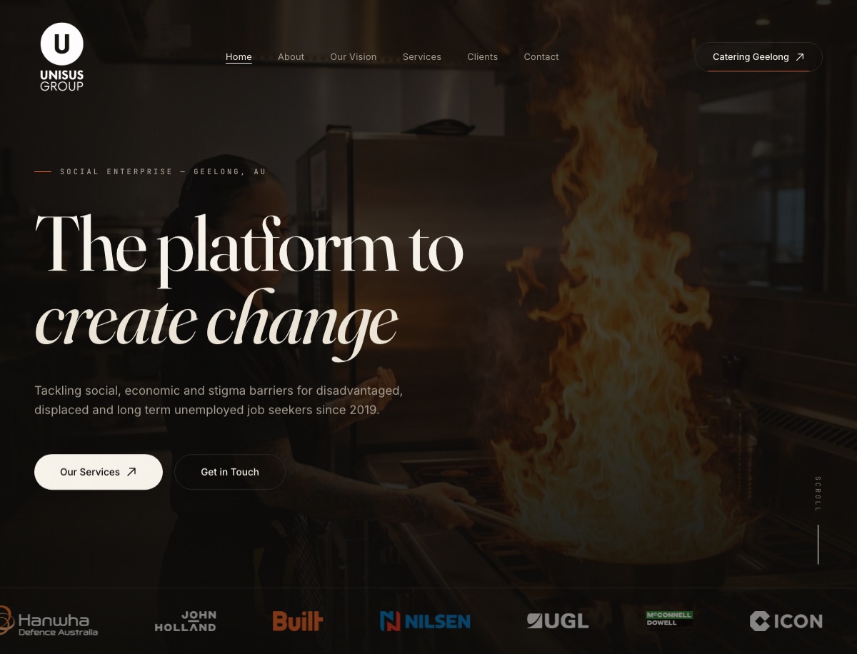 Unisus Group website
