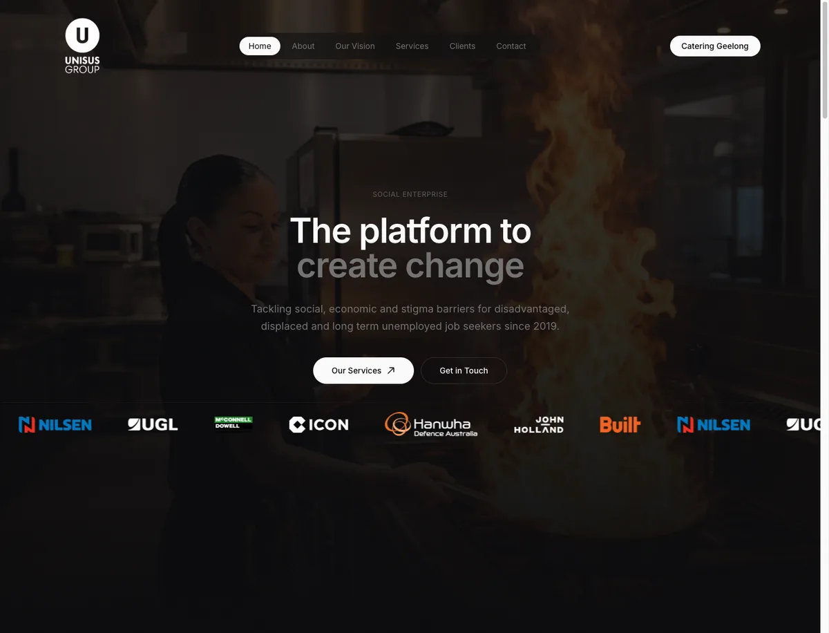 Unisus Group website